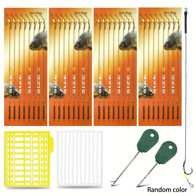 Fishing Hook Assortment - YOTO 8 pieces carp fishing hair