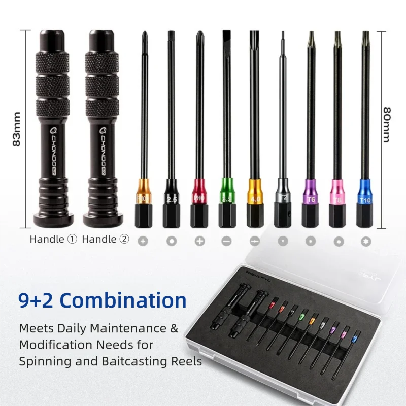 Shimano Reel Stradic - PYL 9+2 S2 Alloy Steel Screwdriver