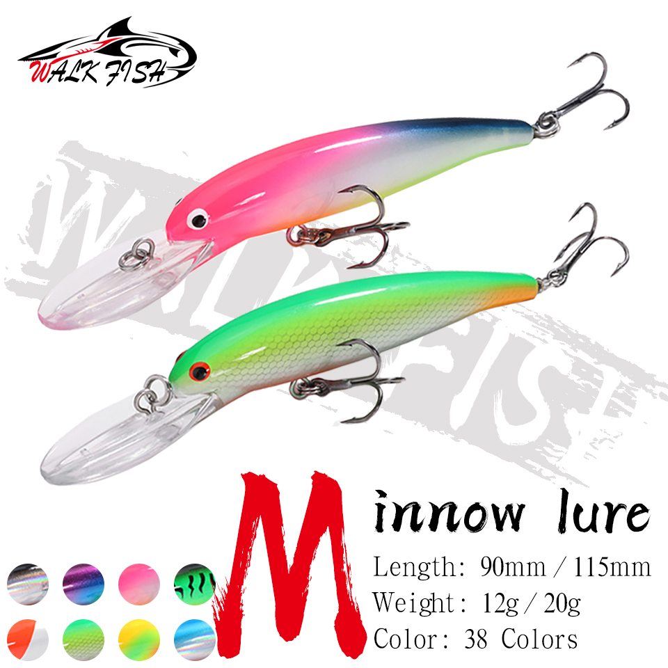 WALK FISH 12g 20g Floating Big - Fishing Hook Size ulasan dan harga