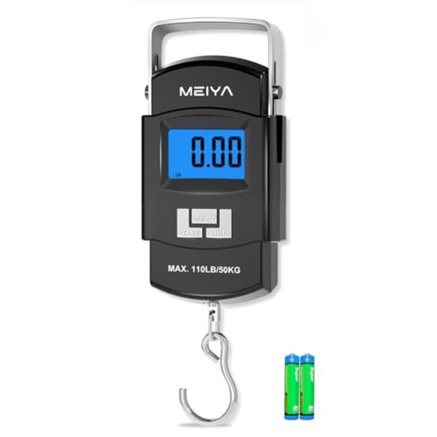 Fish Scale 110lb/50kg Digital  - Fishing Hook ulasan dan harga