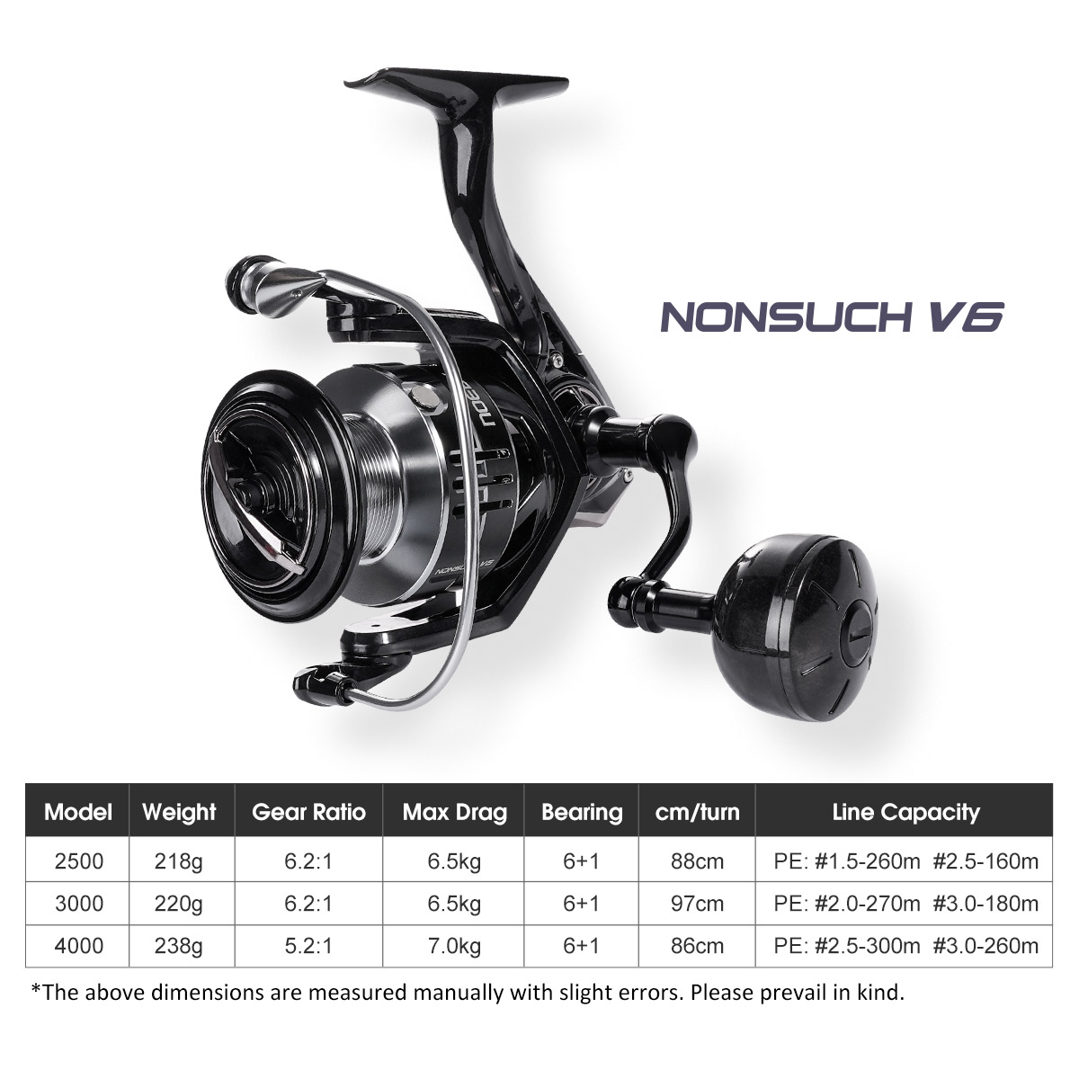 Noeby Carbon Spinning Fishing  - Kastking Reel Zephyr ulasan dan harga