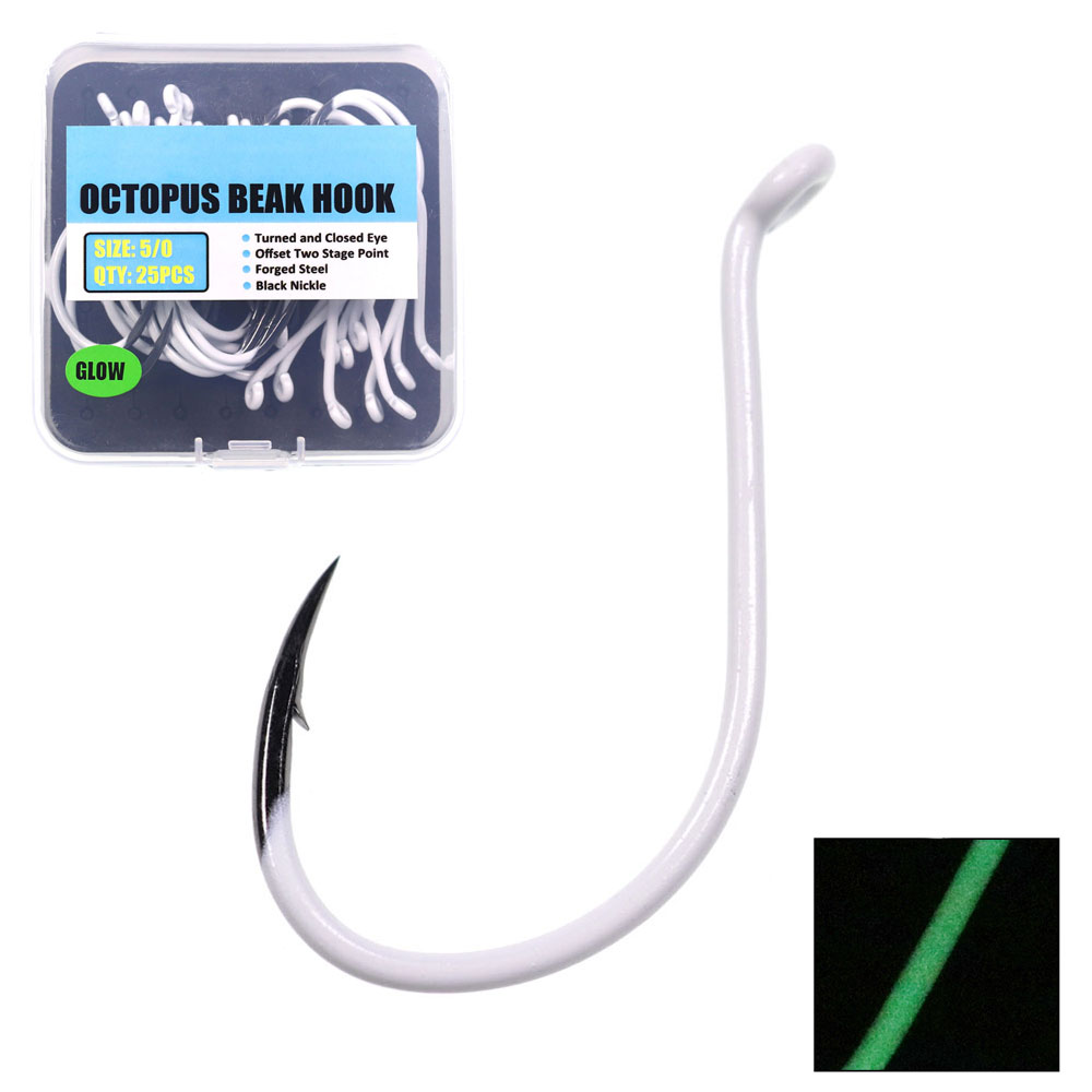 25pcs/box Luminous Imported St - Fishing Hook Assortment ulasan dan harga