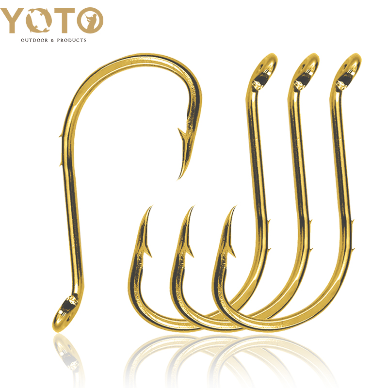 50pcs Fishing Octopus Hooks, S - Fishing Hook Circle ulasan dan harga